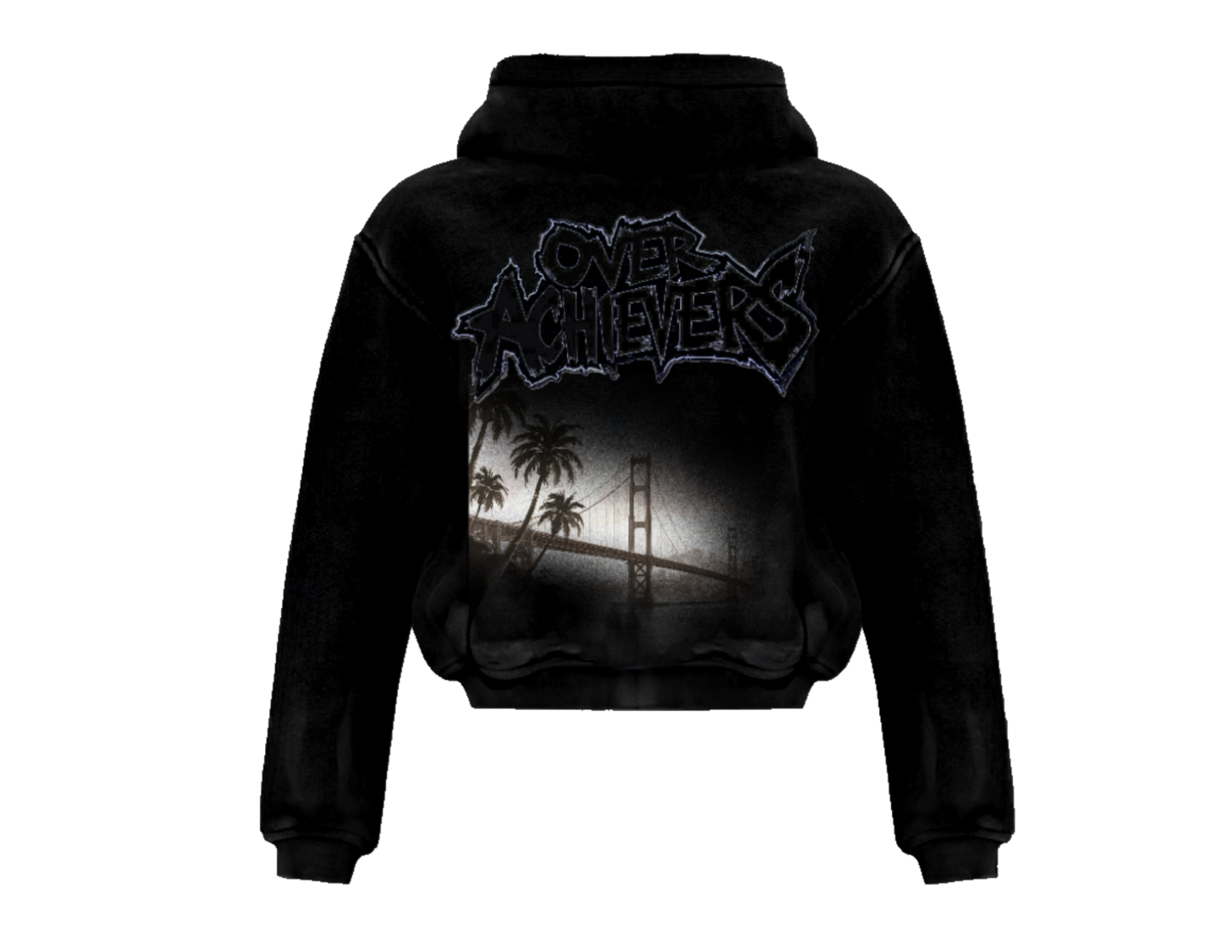 THE BLACK OUT ZIP-UP