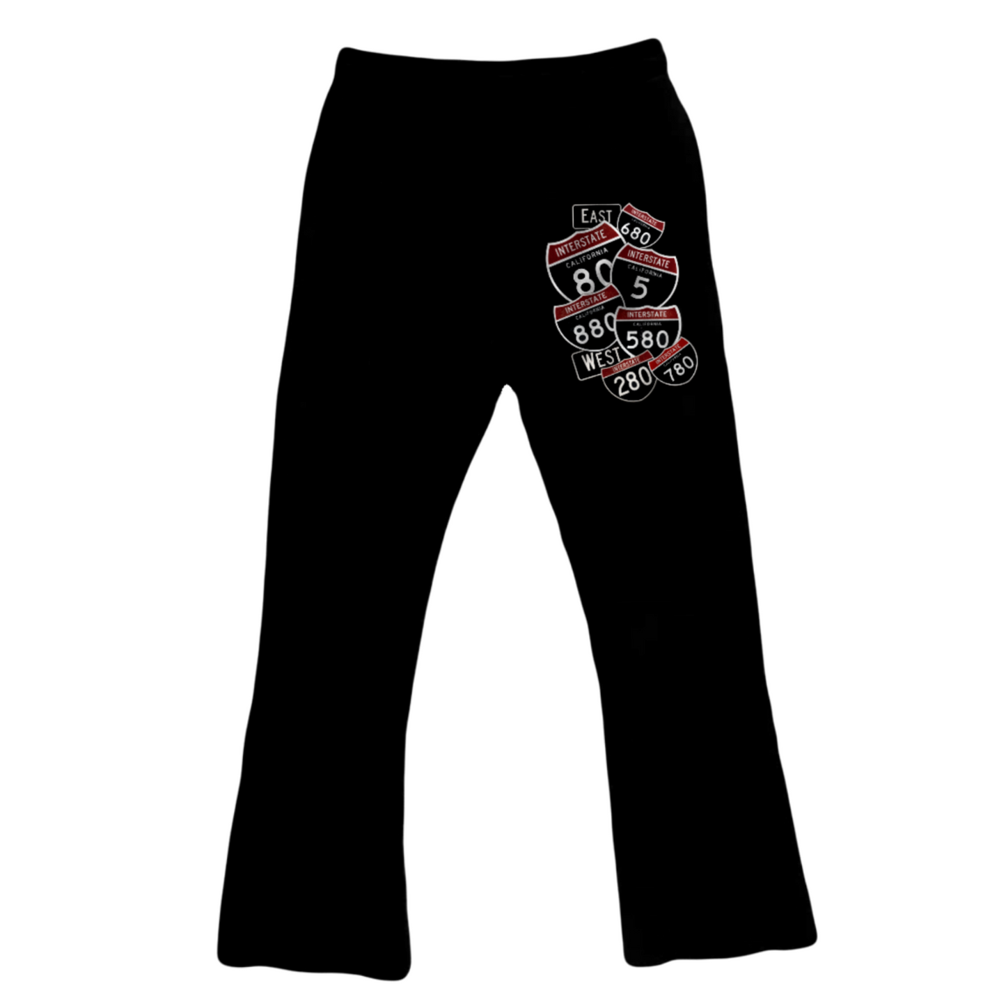 THE BLACK OUT INTERSTATE SWEATSUIT